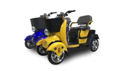 E-Scooter (Automático, 1 kWt, 3 Asientos)