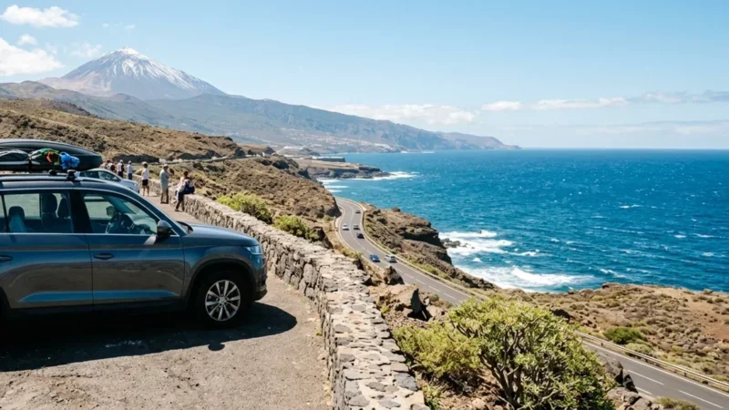 Alquiler de Coches de 7 Plazas y Familiares en el Aeropuerto de Tenerife Sur: Espacio, Precios y Sillas Infantiles