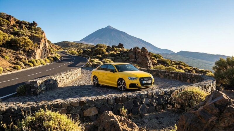Reseña de Conducción del Audi RS 3: Probando el Deportivo Compacto en Tenerife
