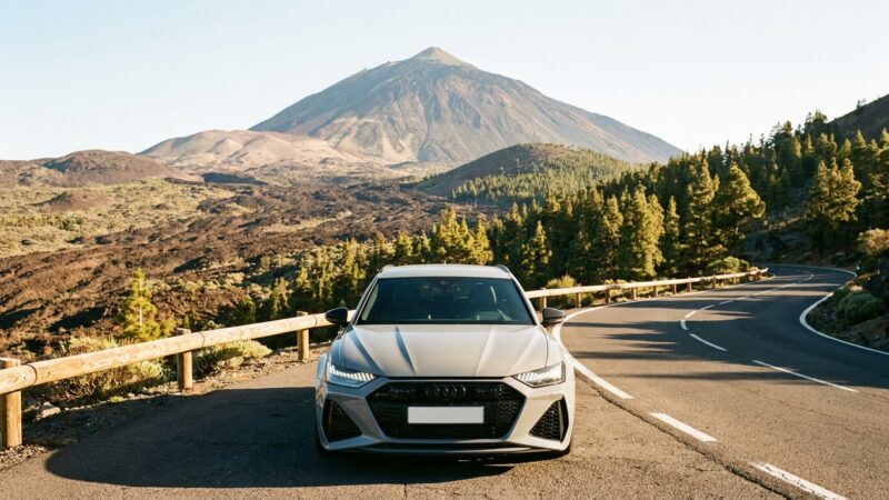 Prueba de conducción del Audi RS 6 Avant en Tenerife