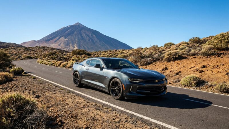 Análisis de Conducción del Chevrolet Camaro: Prueba en Carretera en Tenerife
