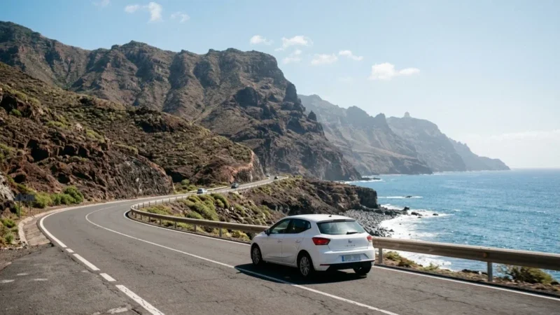Cómo alquilar un coche en Tenerife sin fianza ni tarjeta de crédito
