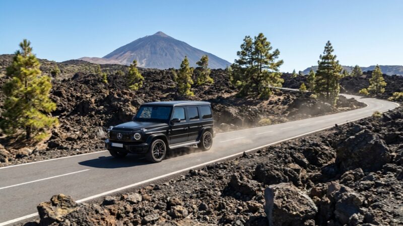 Reseña de Conducción del Mercedes-AMG G63 en Tenerife