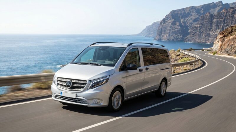 Prueba de Conducción del Mercedes-Benz Vito en Tenerife