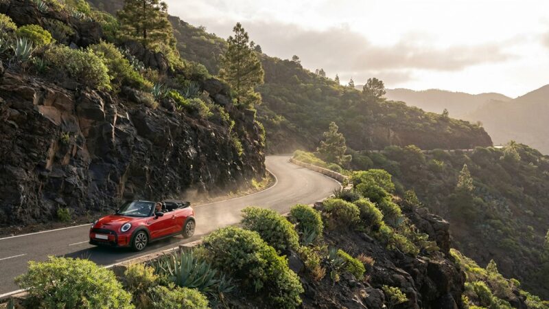 Prueba de conducción del MINI Cabrio en Tenerife: Carreteras, Rutas y Consejos