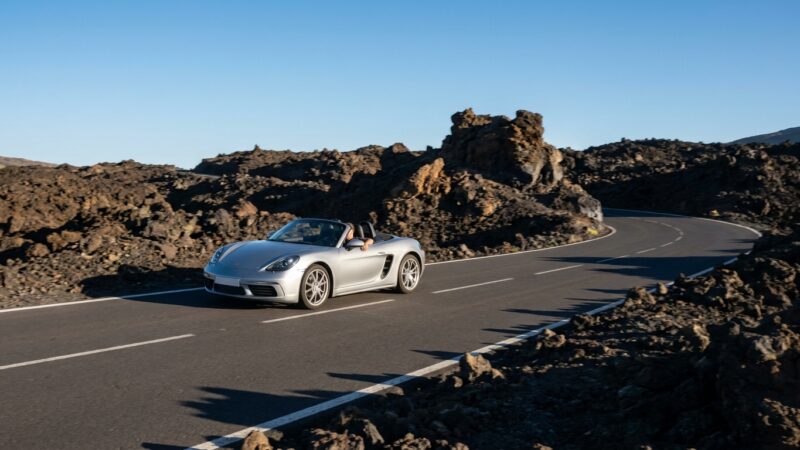 Prueba de Conducción del Porsche 718 Boxster en Tenerife