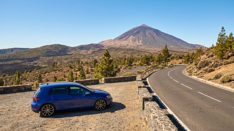 Prueba de Conducción del Volkswagen Golf R en Tenerife